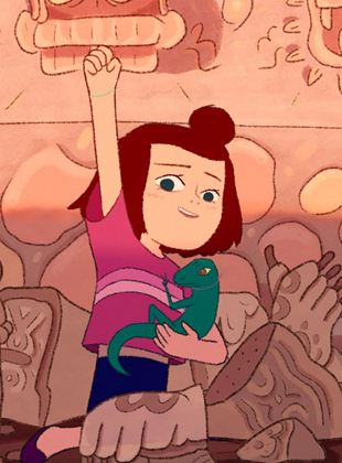 Louise et la Lgende du Serpent  Plumes - affiche du film