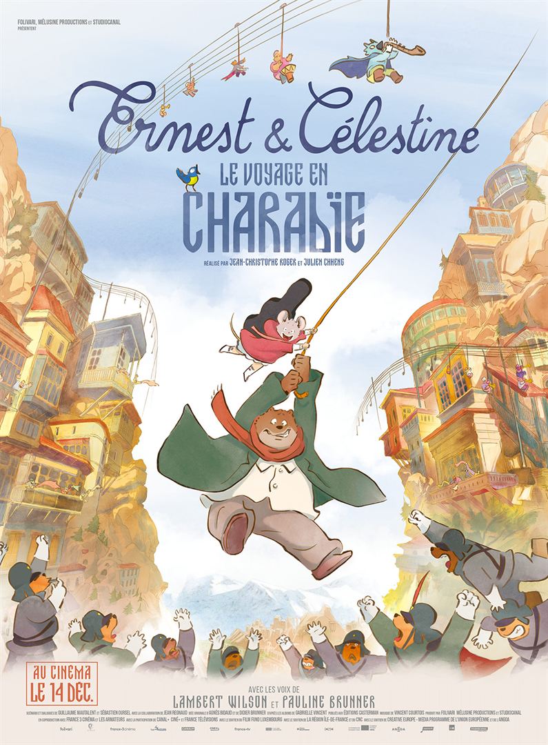 Ernest et Clestine : le voyage en Charabie - affiche du film