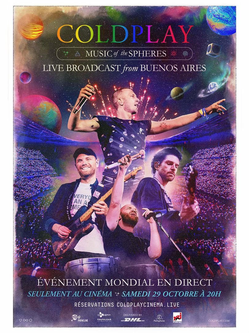 Coldplay Live Broadcast From Buenos Aires (2022) - affiche du film