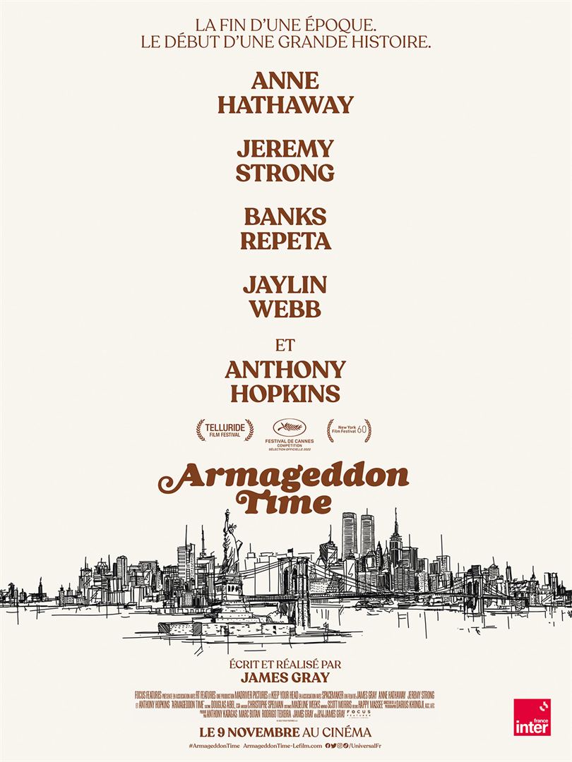 Armageddon time - affiche du film
