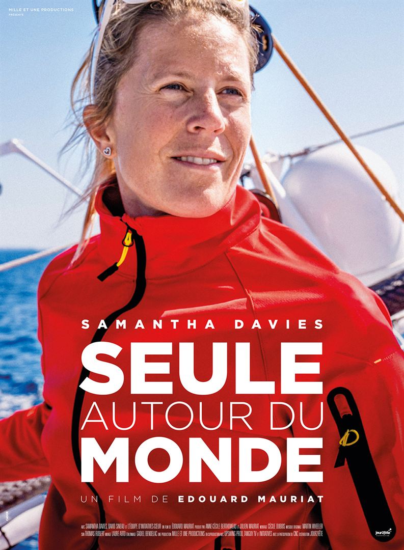 Seule autour du monde - affiche du film