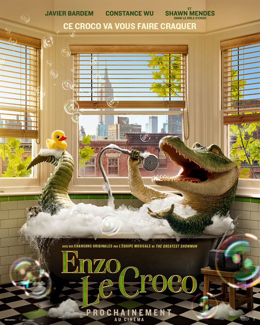 Enzo le croco - affiche du film