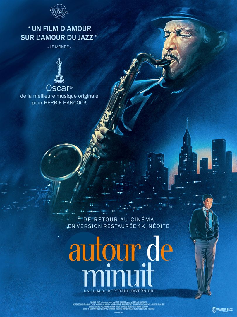 Autour de minuit - affiche du film