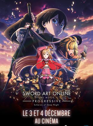 Sword art online - progressive - scherzo of deep night - affiche du film