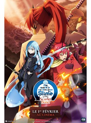 Moi, quand je me rincarne en Slime - Le film : Scarlet Bond - affiche du film