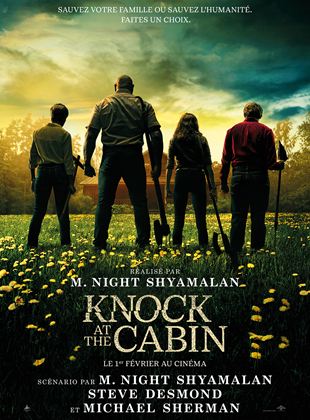 Knock at the Cabin - affiche du film