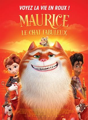 Maurice, le chat fabuleux - affiche du film
