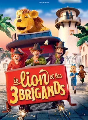 Le Lion et les Trois Brigands - affiche du film