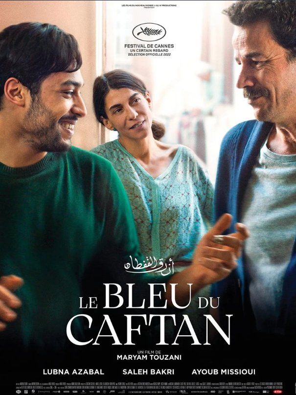Le bleu du caftan - affiche du film