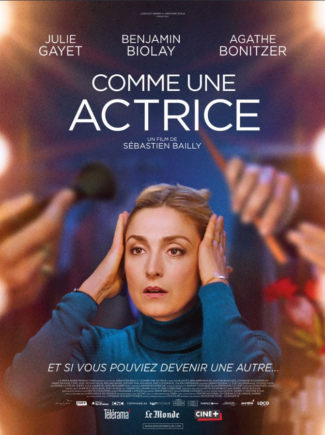 Comme une actrice - affiche du film