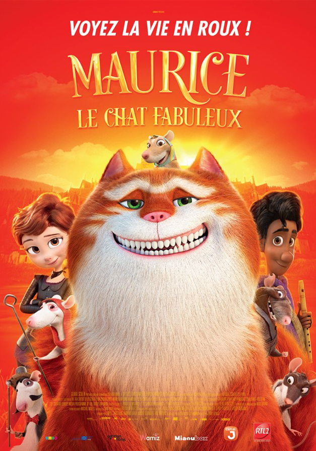 Maurice et le chat fabuleux - affiche du film