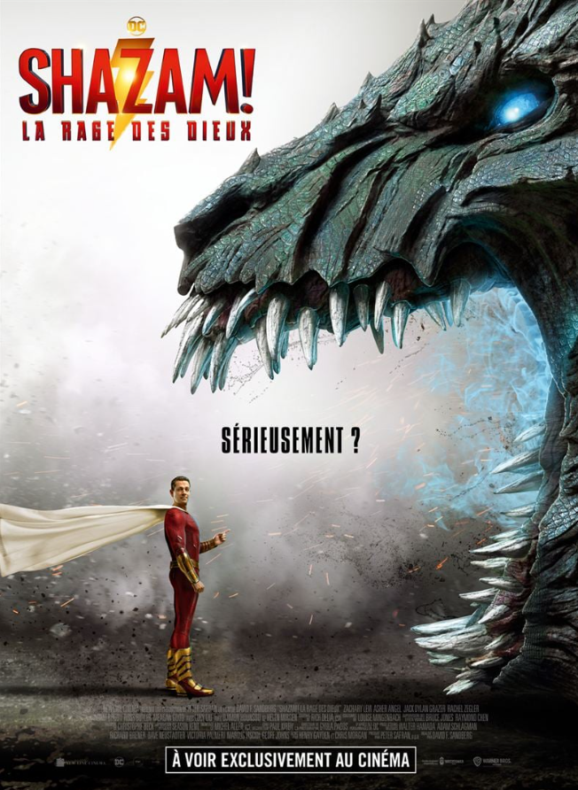 Shazam ! la rage des dieux - affiche du film