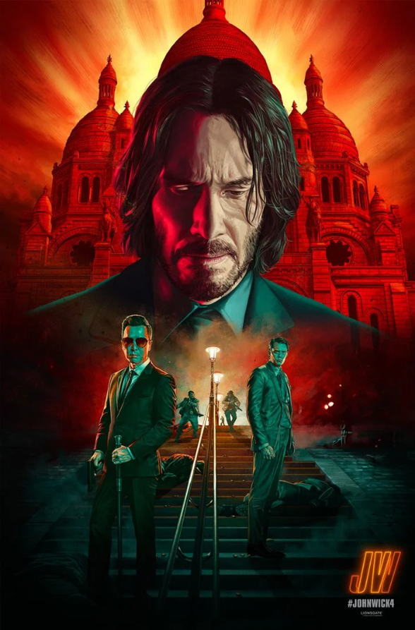 John Wick : chapitre 4 - affiche du film