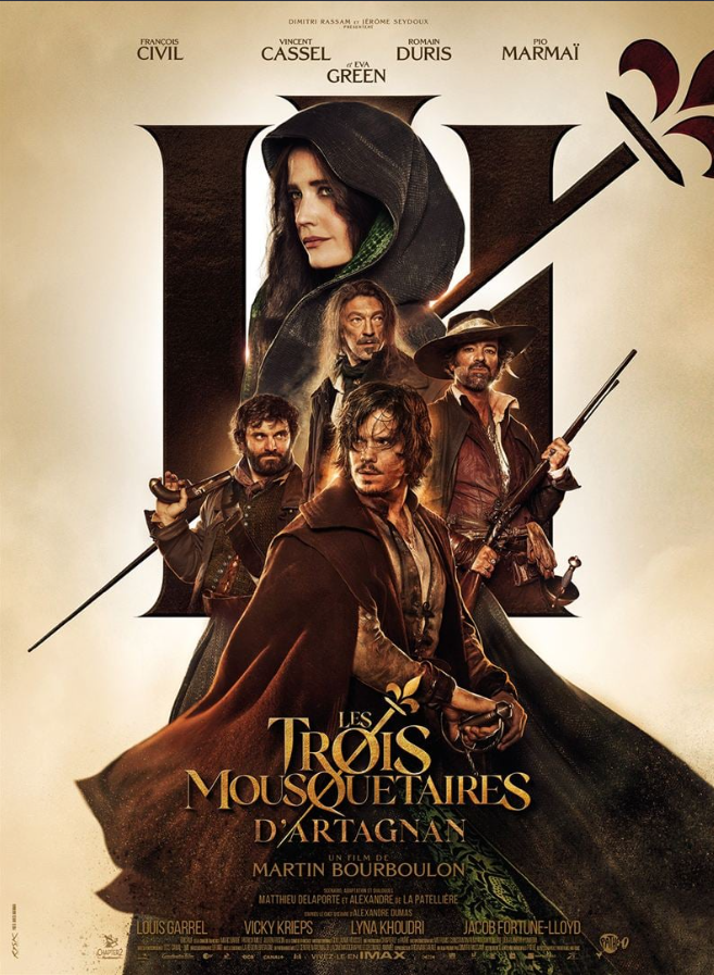 Les trois mousquetaires - affiche du film