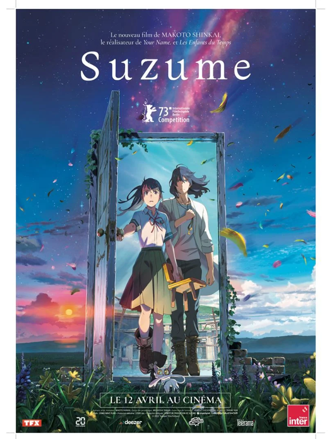 Suzume - affiche du film