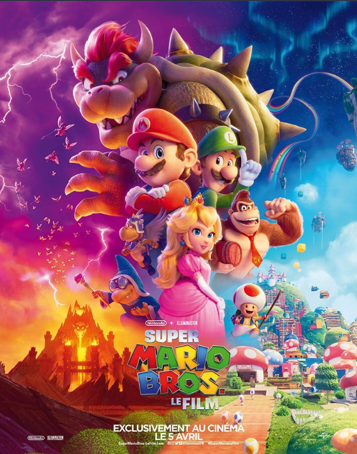 Super Mario Bros, le film - affiche du film