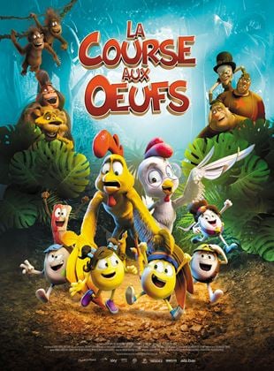 La Course aux oeufs - affiche du film