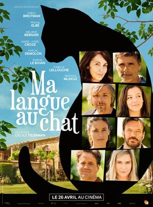 Ma langue au chat - affiche du film