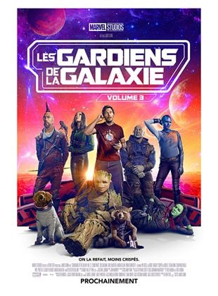 Les Gardiens de la Galaxie 3 - affiche du film