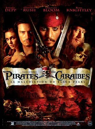Pirates des Carabes : la Maldiction du Black Pearl - affiche du film
