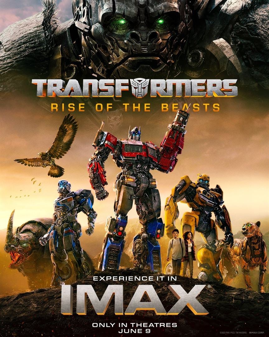 Transformers : rise of the beasts - affiche du film