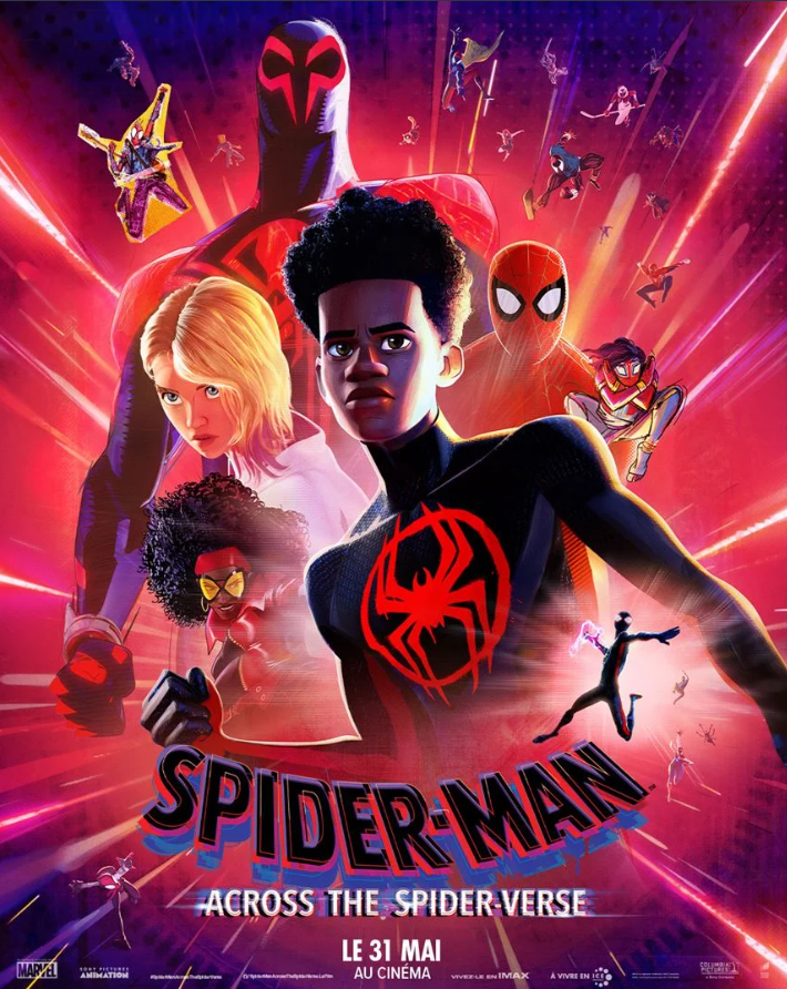 Spider-Man : accros the spider-verse - affiche du film