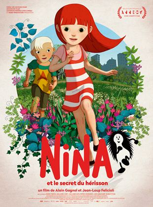 Nina et le secret du hrisson - affiche du film