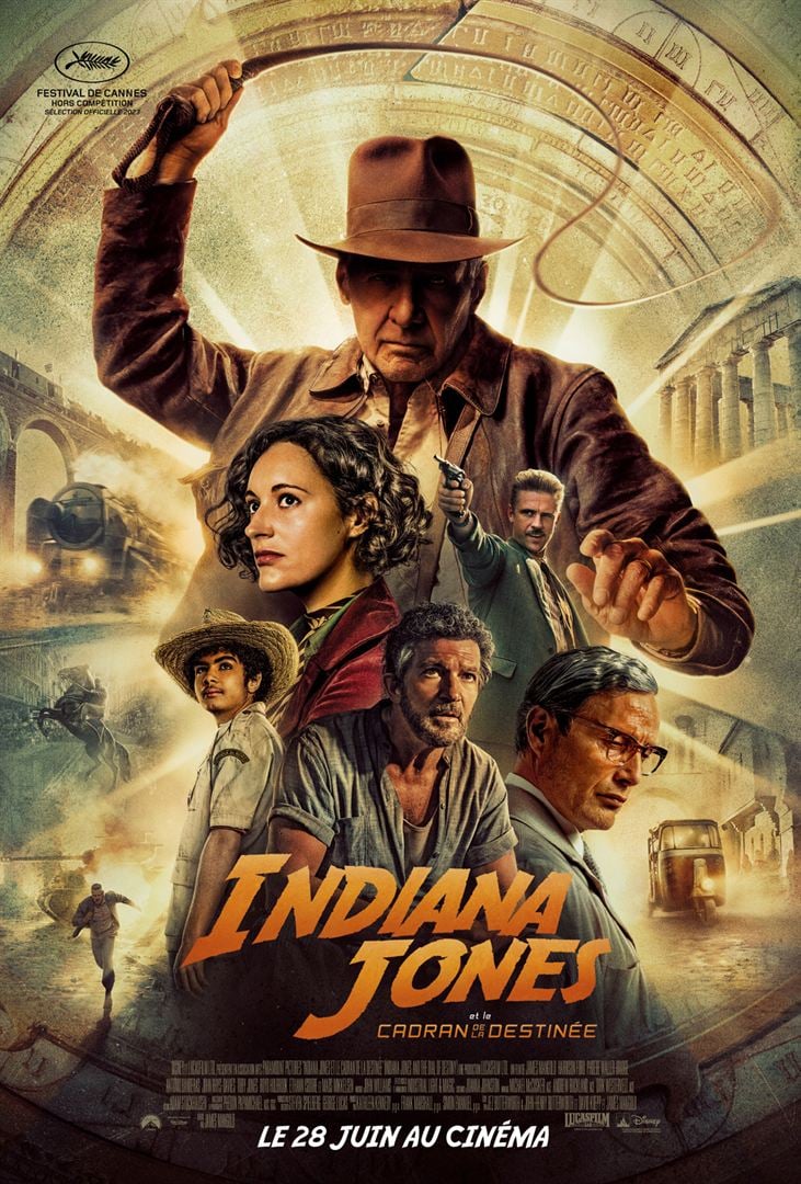 Indiana Jones et le cadran de la destine - affiche du film