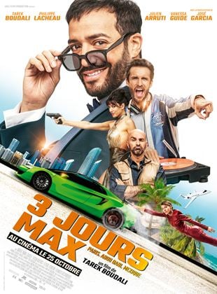 3 jours max - affiche du film