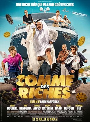 Comme des riches - affiche du film