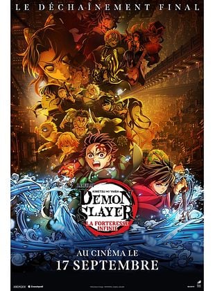 Demon Slayer: Kimetsu no Yaiba La Forteresse Infinie Film 1 - affiche du film