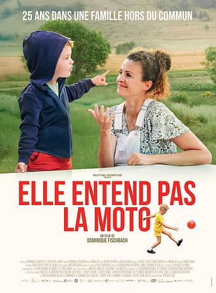 Elle entend pas la moto - affiche du film