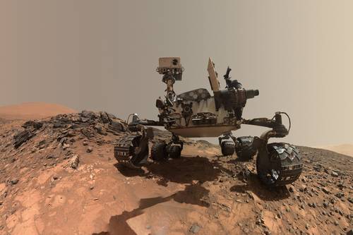 Curiosity sur Mars