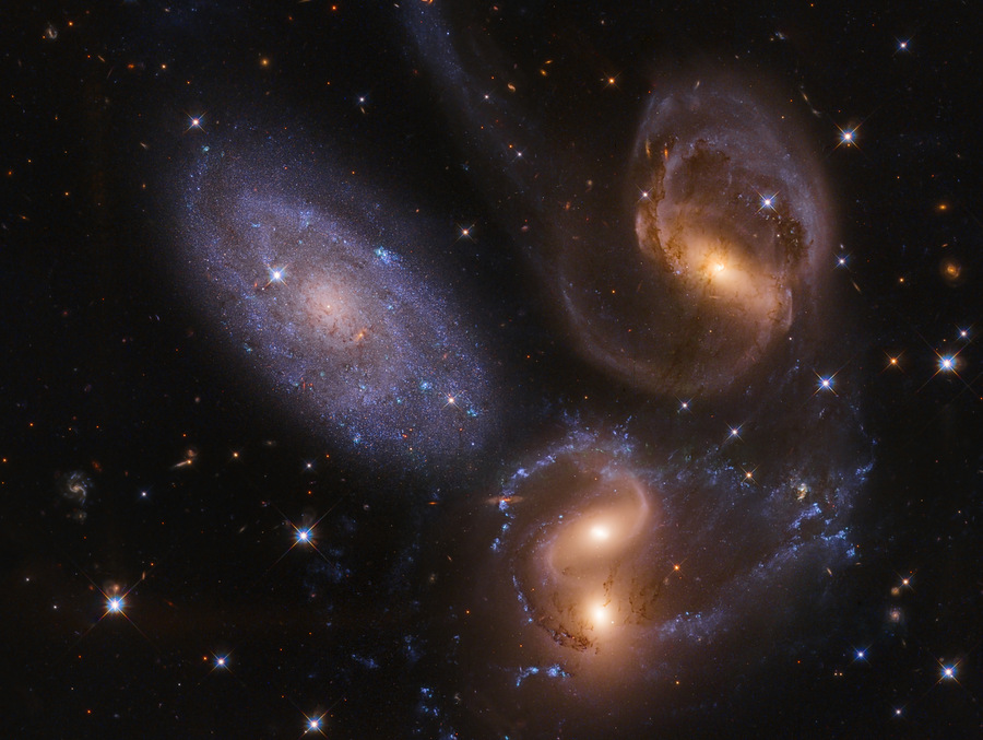 Galaxies en interaction